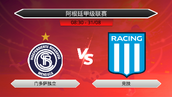 阿根廷甲级联赛 - 门多萨独立 vs 竞技